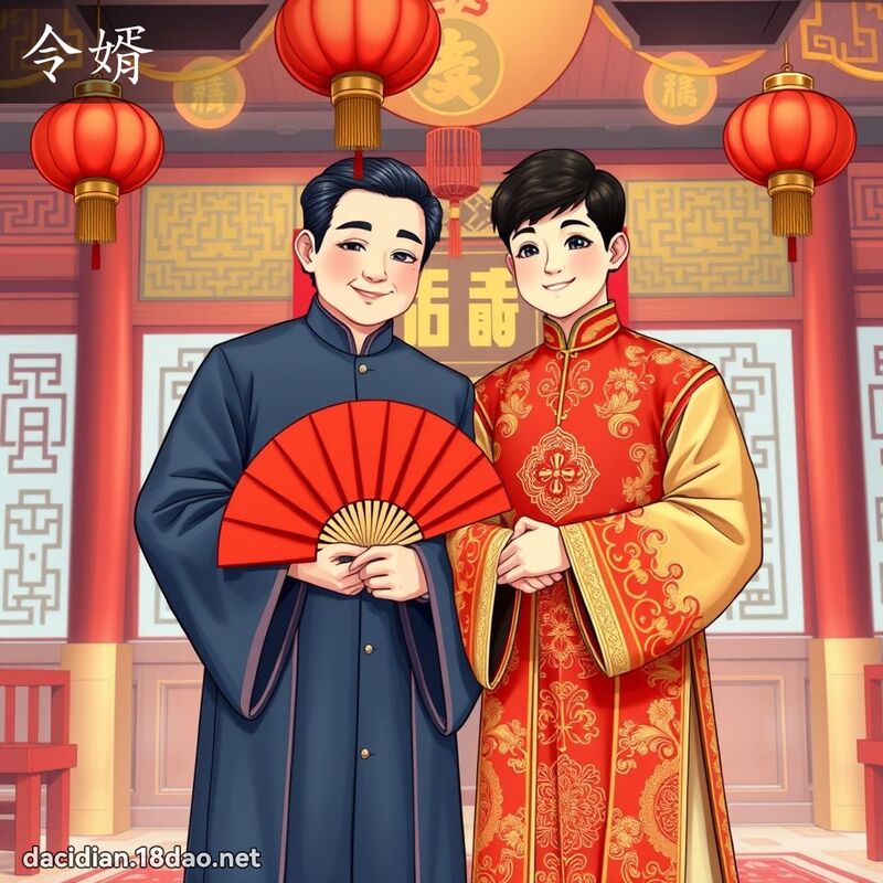 令婿 - 國語大辭典配圖