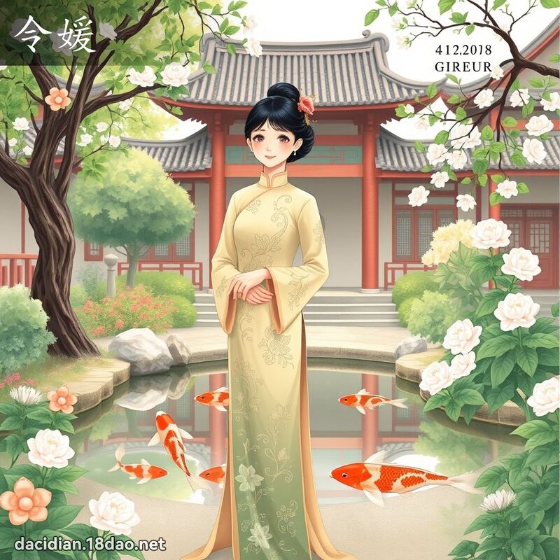 令媛 - 国语大辞典配图