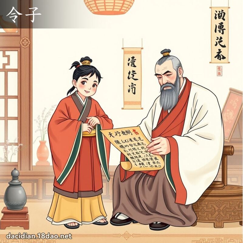 令子 - 国语大辞典配图