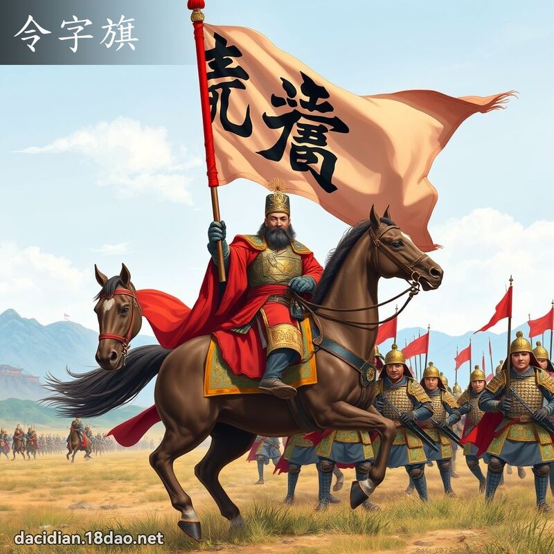 令字旗 - 國語大辭典配圖