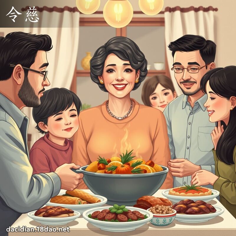令慈 - 國語大辭典配圖