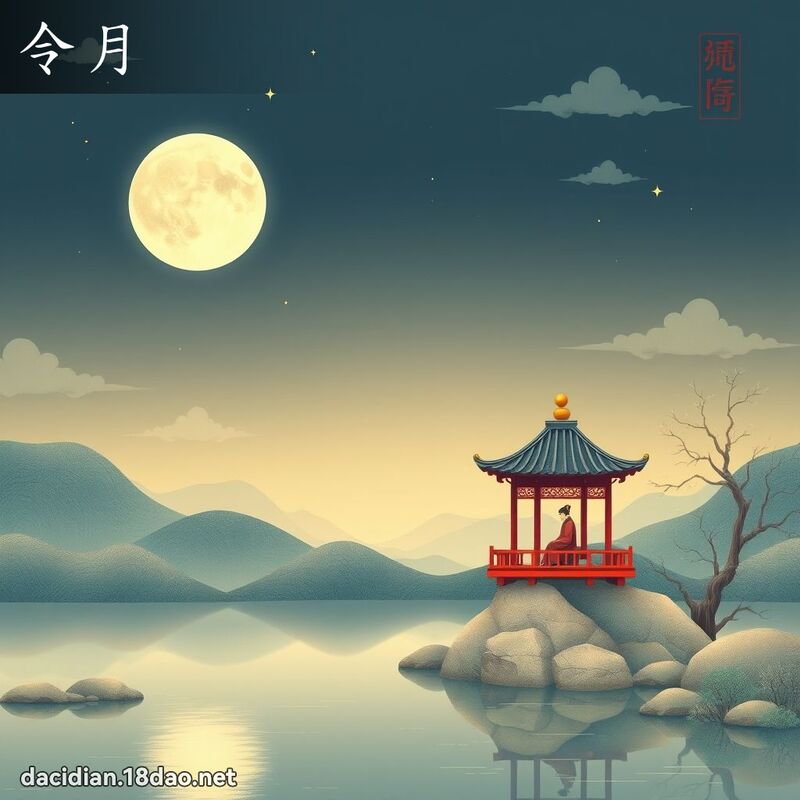 令月 - 国语大辞典配图
