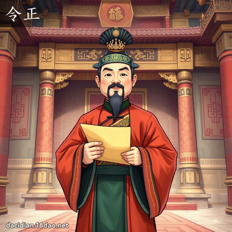令正 - 国语大辞典配图
