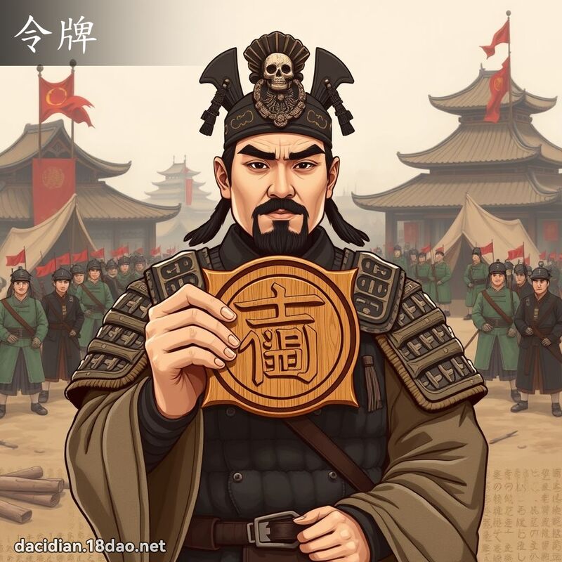 令牌 - 国语大辞典配图
