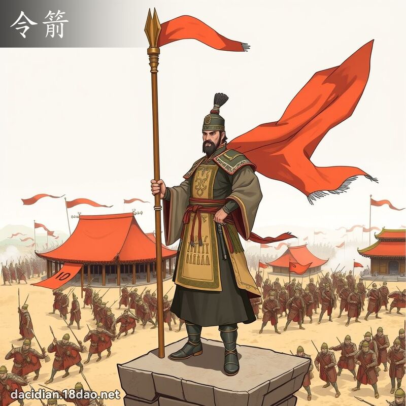 令箭 - 国语大辞典配图