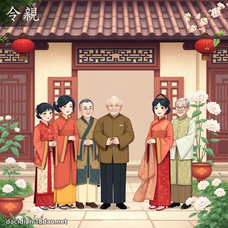 令親 - 國語大辭典配圖