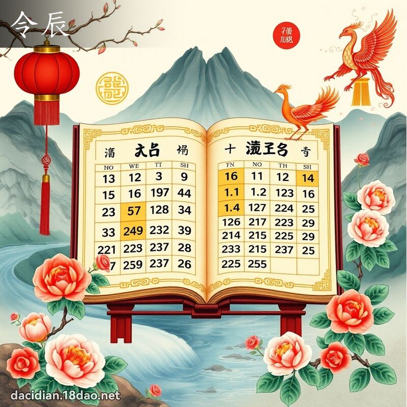 令辰 - 國語大辭典配圖