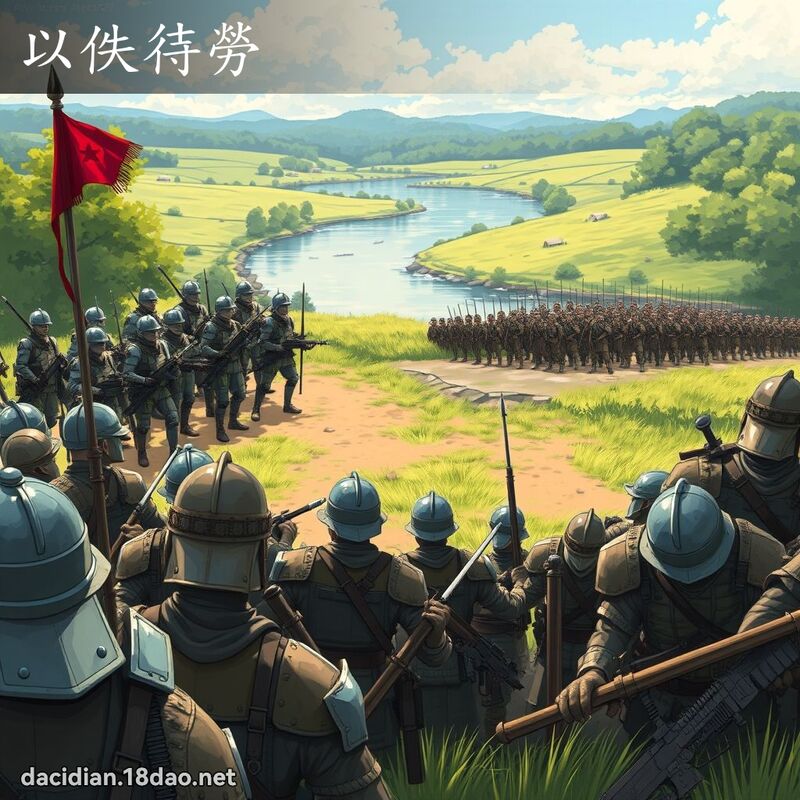 以佚待劳 - 国语大辞典配图