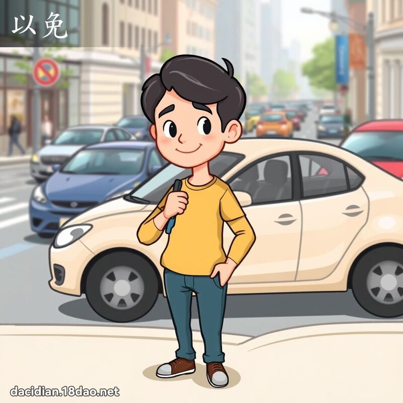 以免 - 國語大辭典配圖