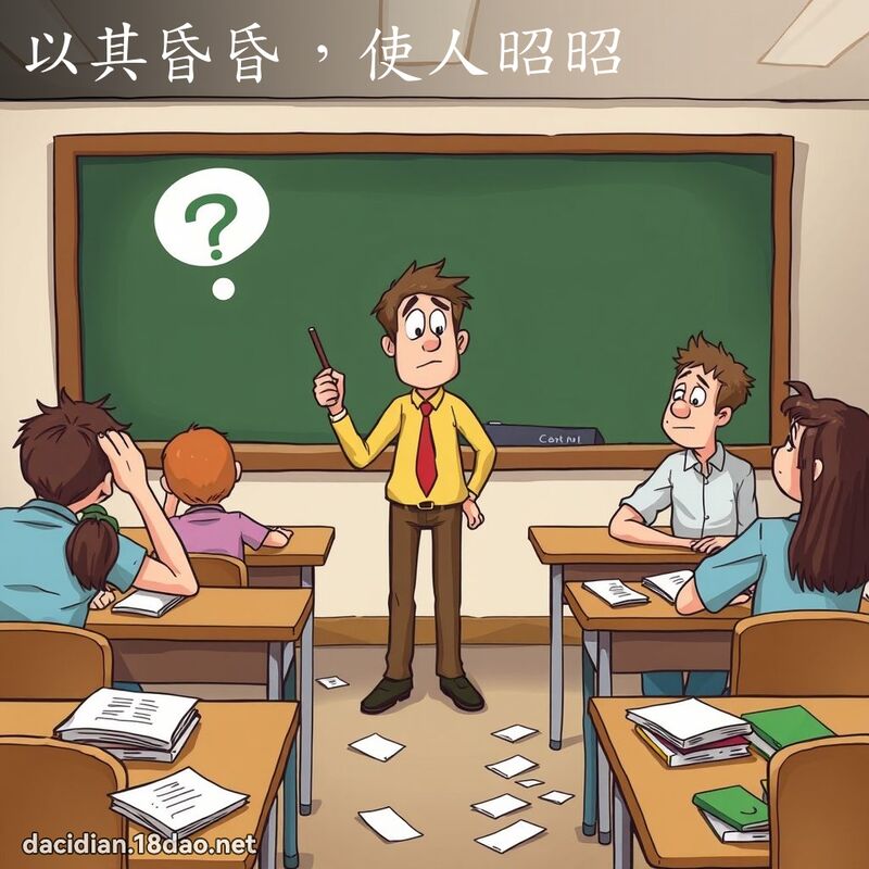 以其昏昏，使人昭昭 - 国语大辞典配图