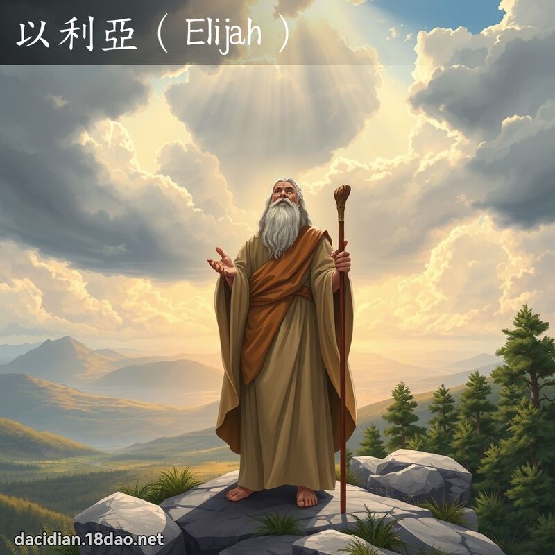 以利亚（Elijah） - 国语大辞典配图