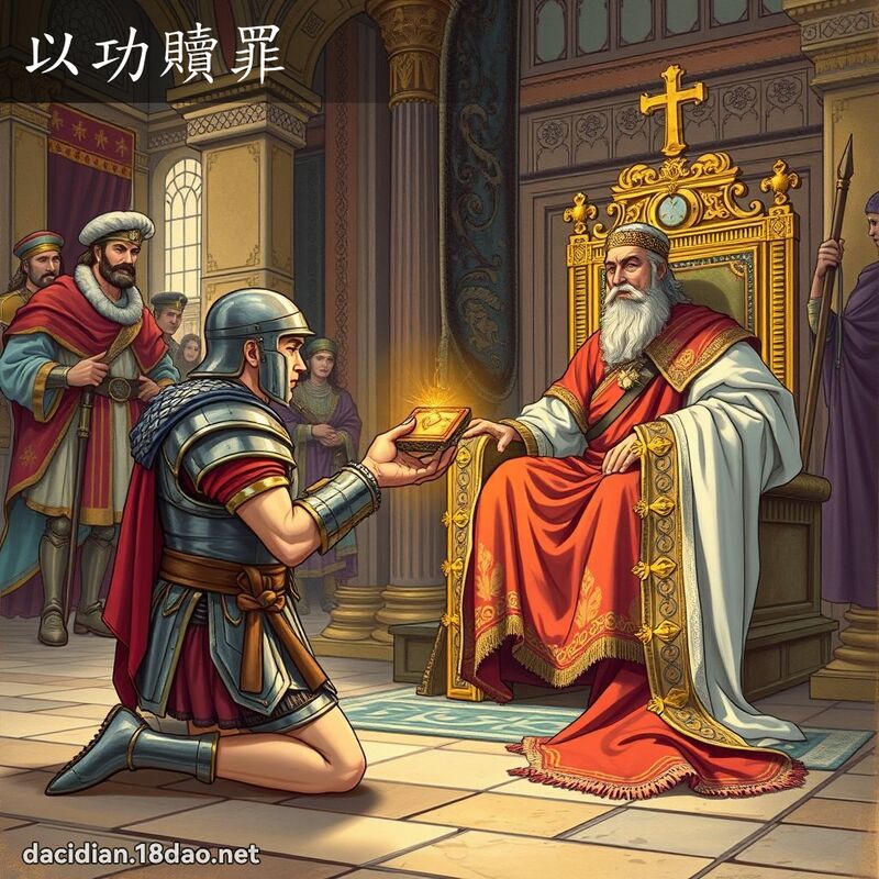 以功贖罪 - 國語大辭典配圖