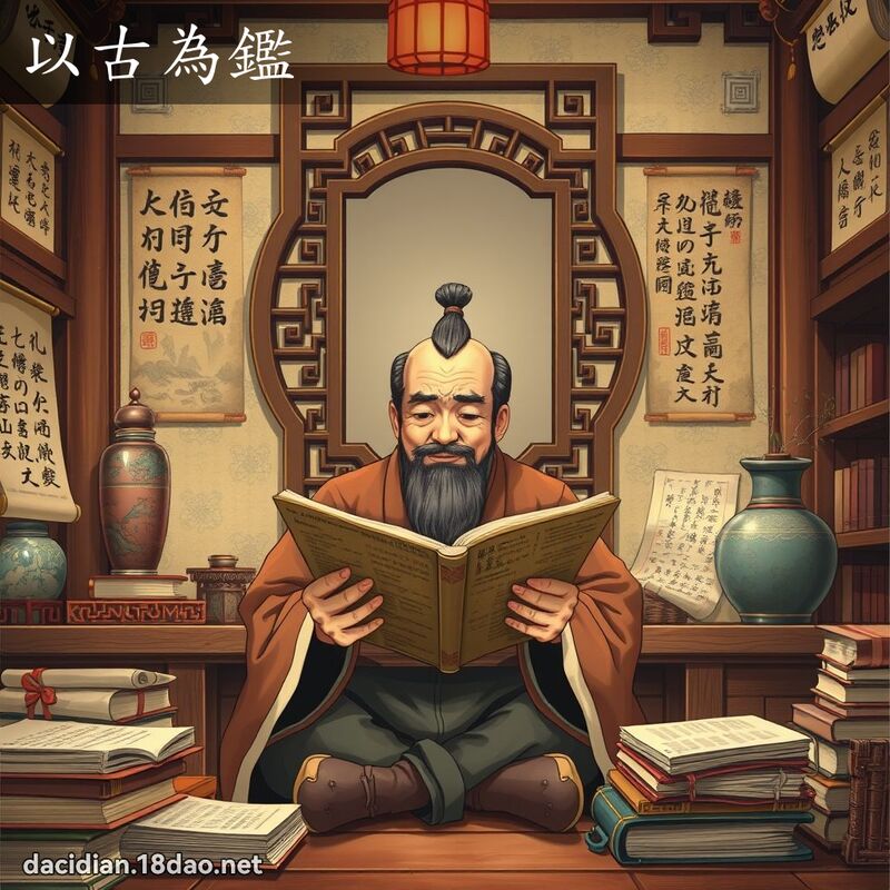 以古为鑑 - 国语大辞典配图