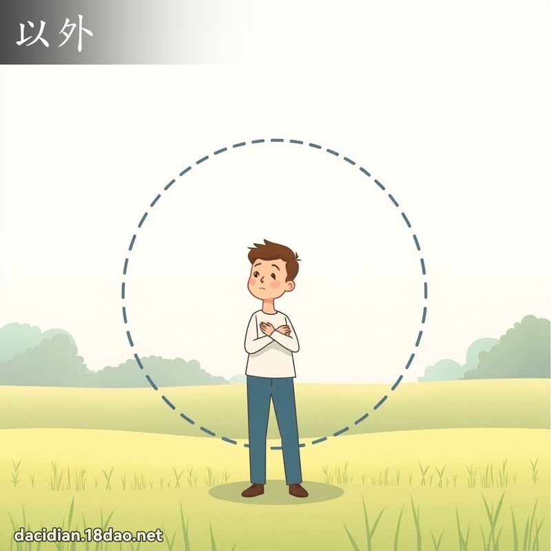 以外 - 國語大辭典配圖