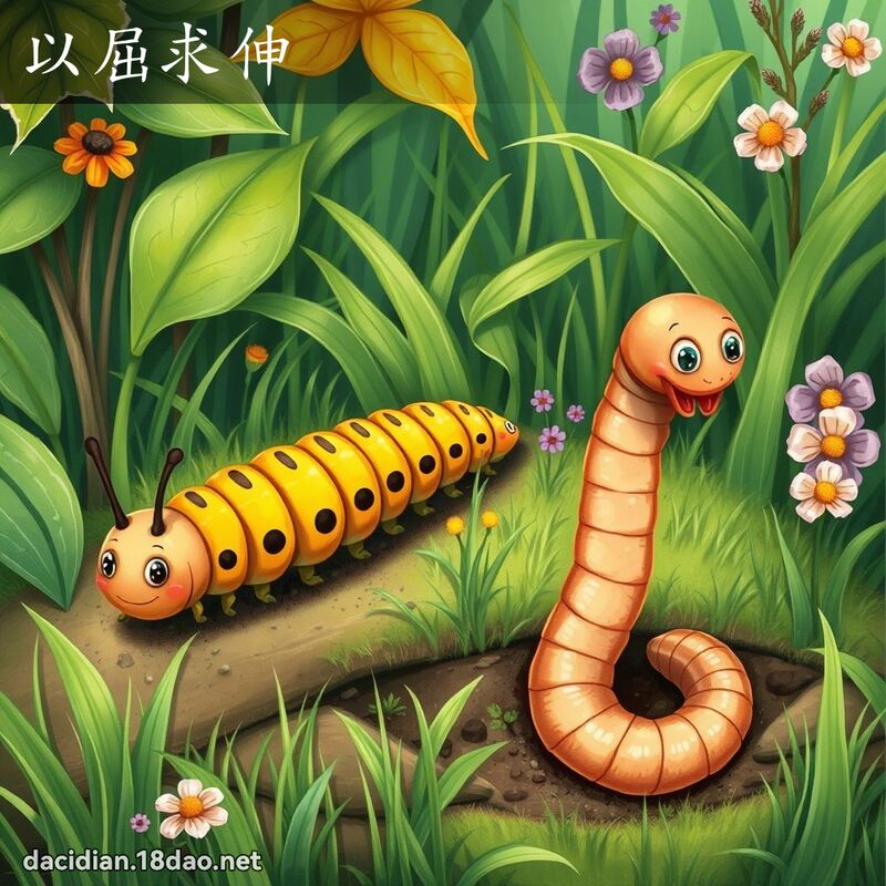 以屈求伸 - 國語大辭典配圖