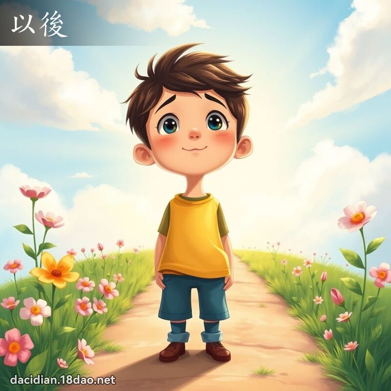 以後 - 國語大辭典配圖