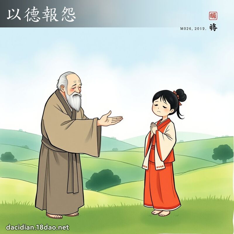 以德报怨 - 国语大辞典配图
