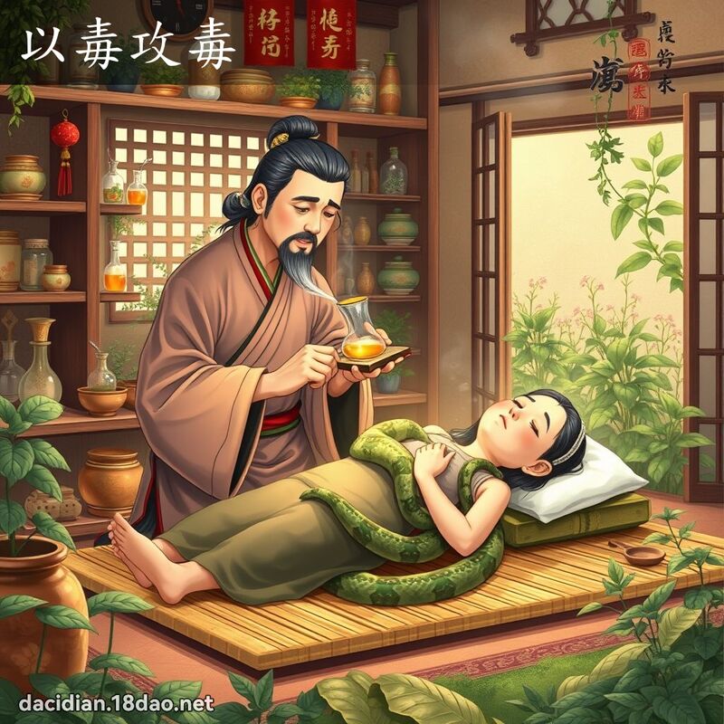 以毒攻毒 - 國語大辭典配圖