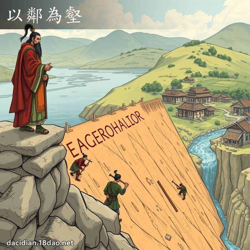 以邻为壑 - 国语大辞典配图