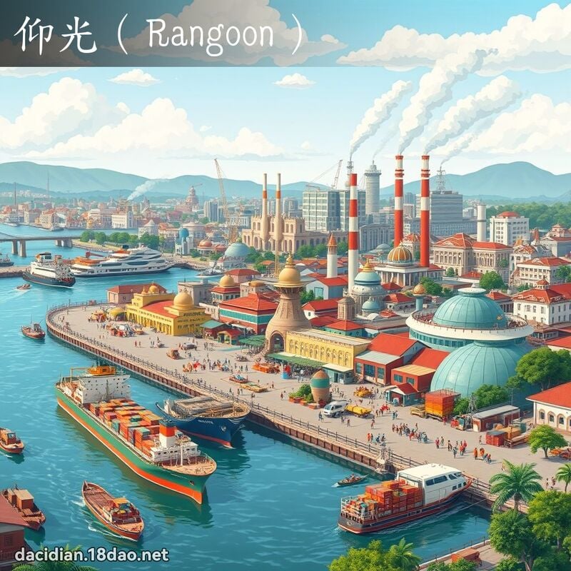 仰光（Rangoon） - 国语大辞典配图