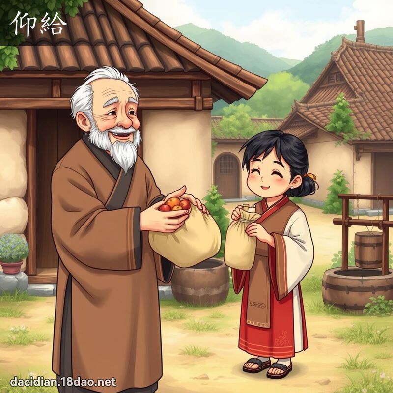 仰給 - 國語大辭典配圖