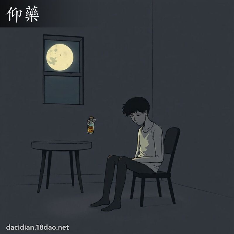 仰藥 - 國語大辭典配圖