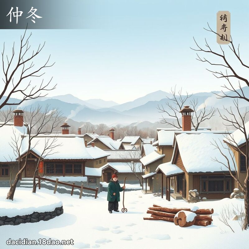 仲冬 - 国语大辞典配图