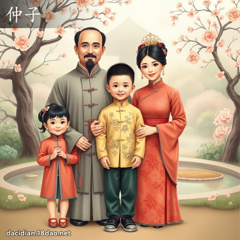 仲子 - 國語大辭典配圖