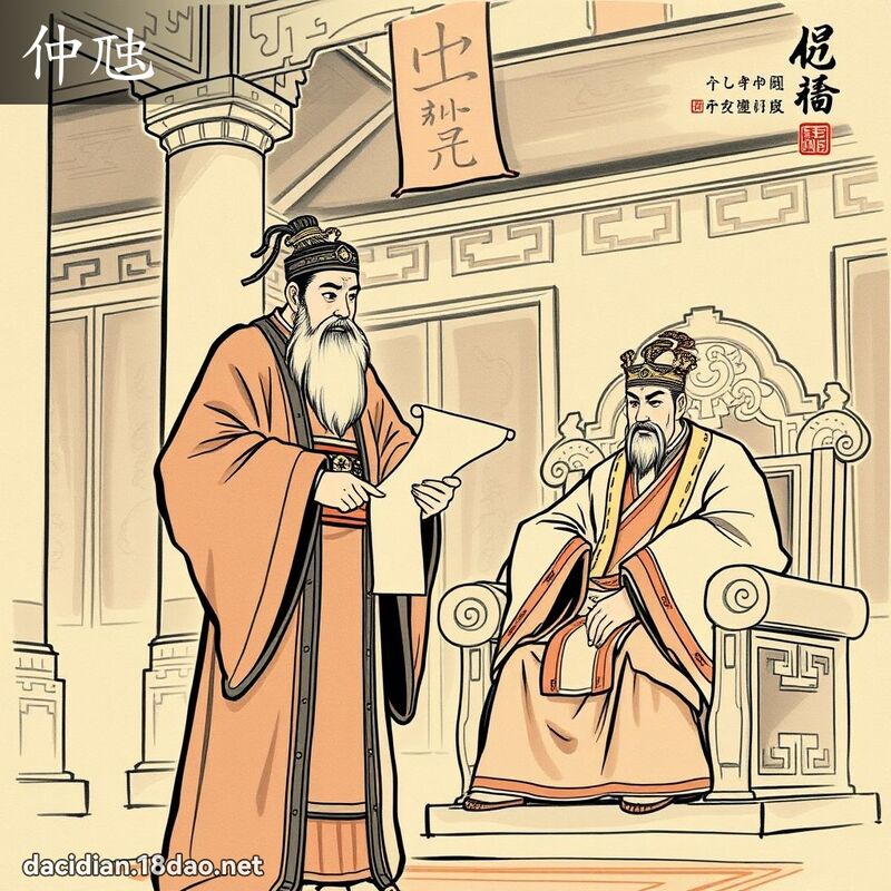 仲虺 - 國語大辭典配圖