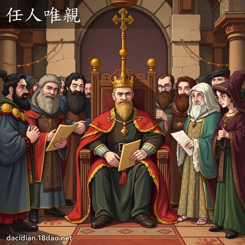 任人唯親 - 國語大辭典配圖