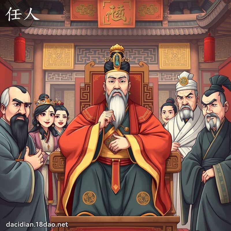 词语: 任人 (多意词)