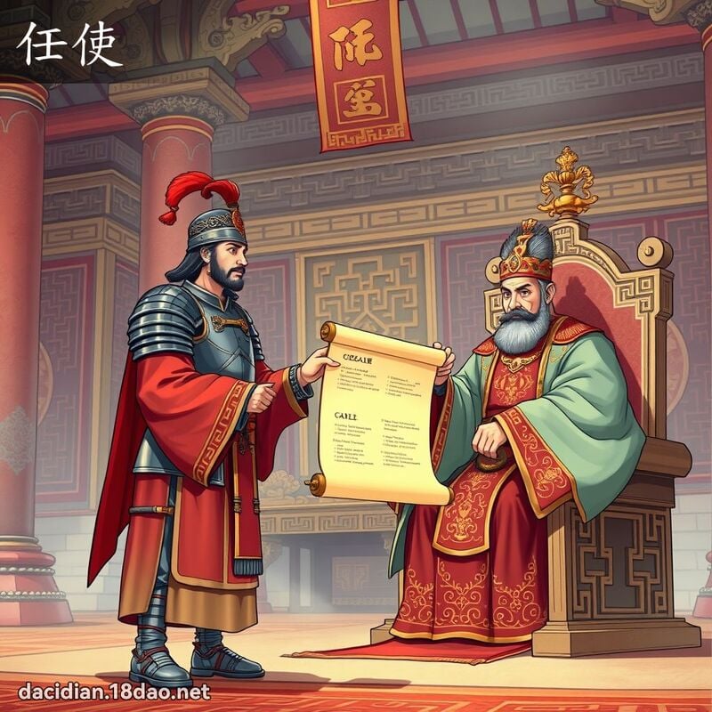 任使 - 國語大辭典配圖