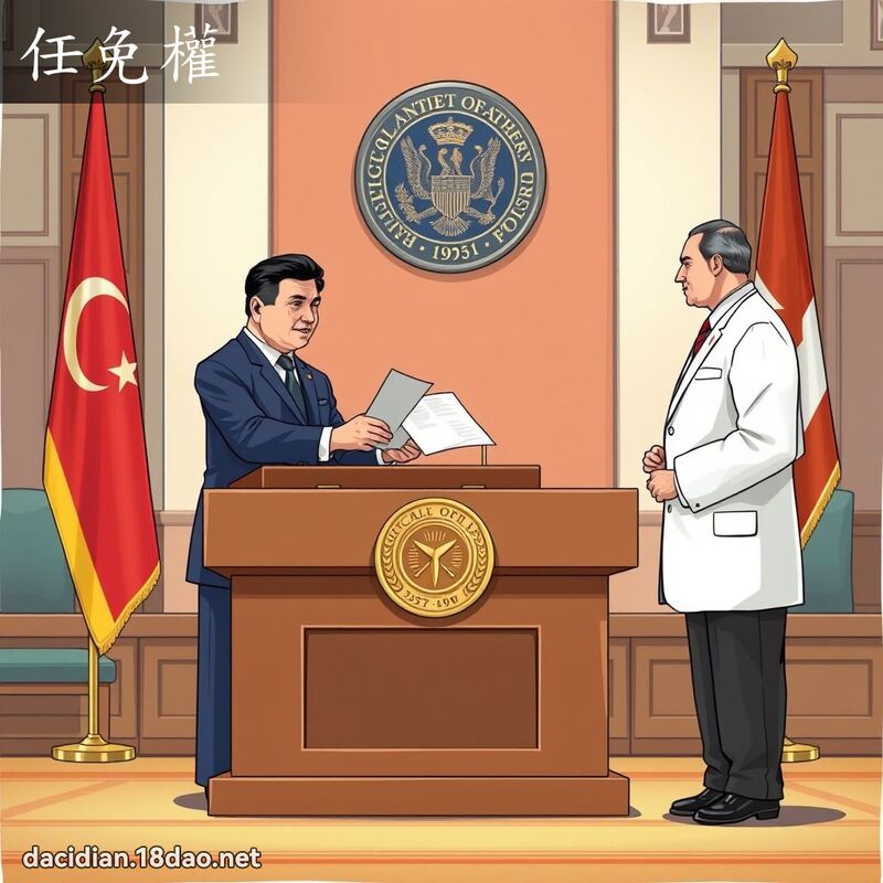 任免權 - 國語大辭典配圖
