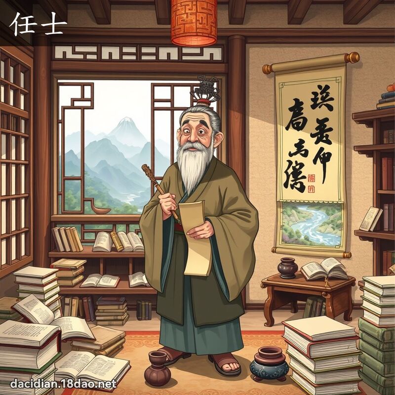 任士 - 國語大辭典配圖