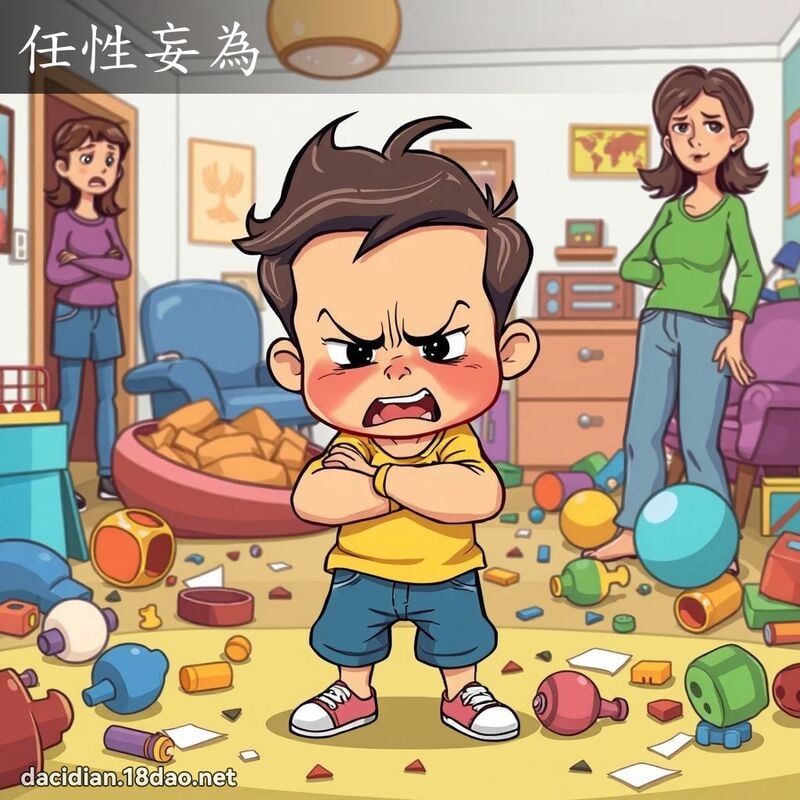 任性妄為 - 國語大辭典配圖