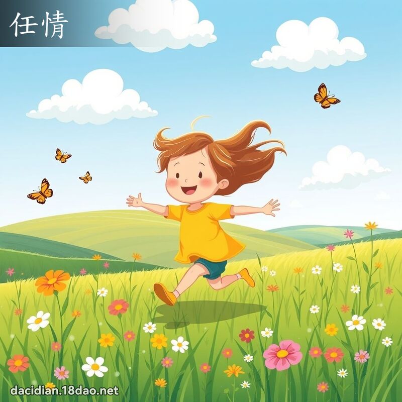 任情 - 國語大辭典配圖