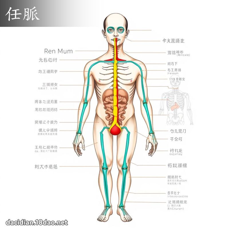 任脈 - 國語大辭典配圖