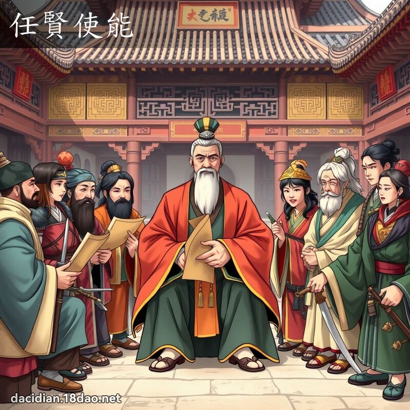 任賢使能 - 國語大辭典配圖
