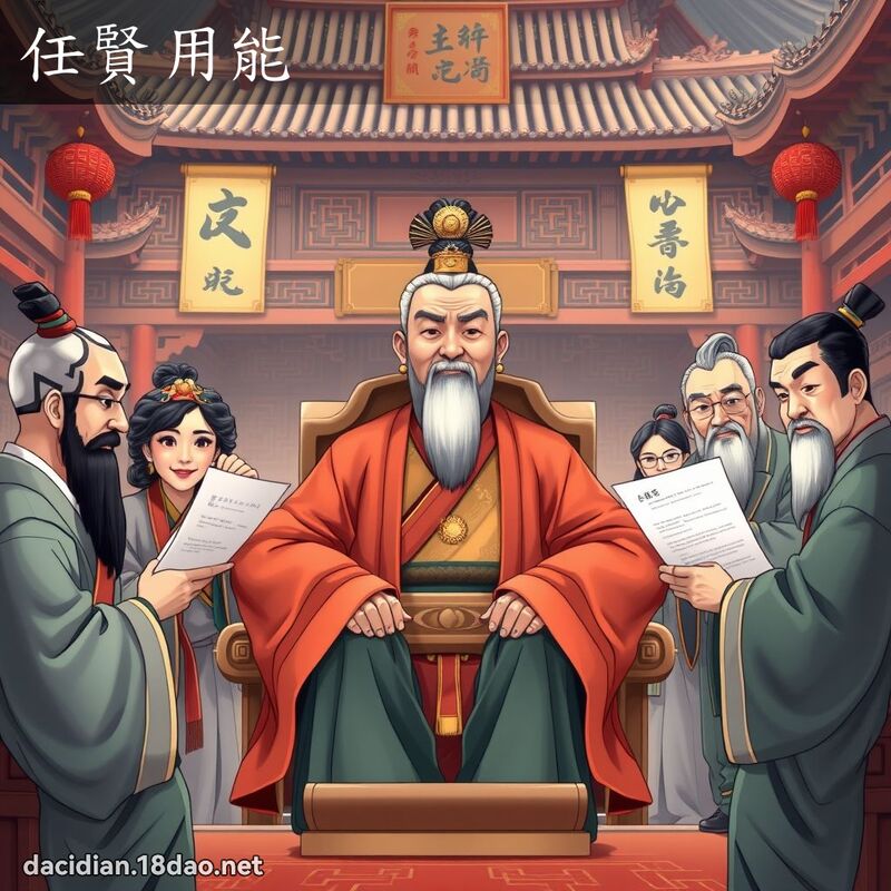 任賢用能 - 國語大辭典配圖