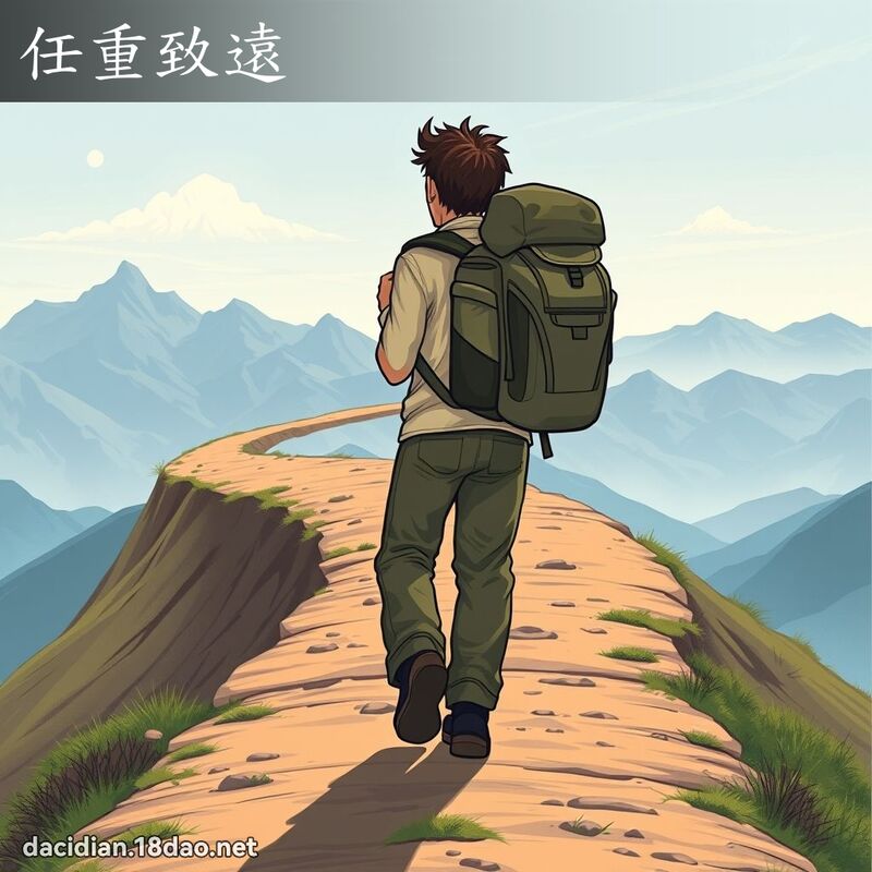 任重致遠 - 國語大辭典配圖