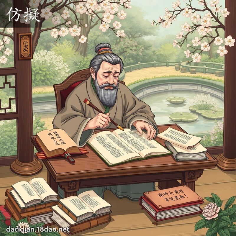 仿擬 - 国语大辞典配图