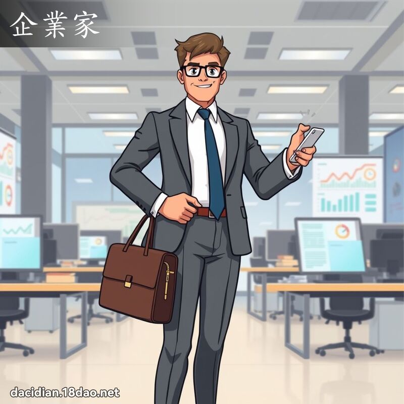 企业家 - 国语大辞典配图