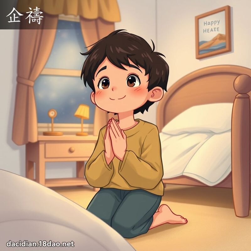 企禱 - 國語大辭典配圖