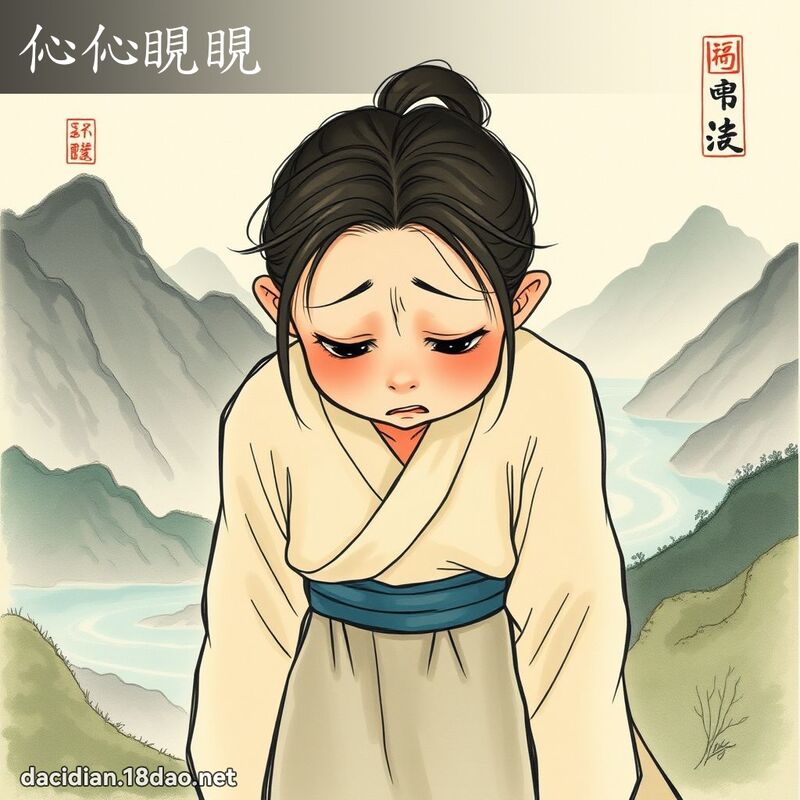 伈伈睍睍 - 國語大辭典配圖