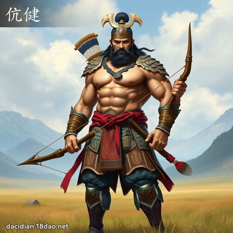 伉健 - 国语大辞典配图