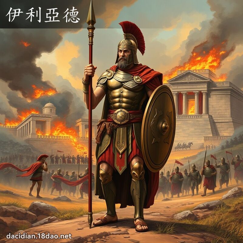 伊利亞德 - 國語大辭典配圖