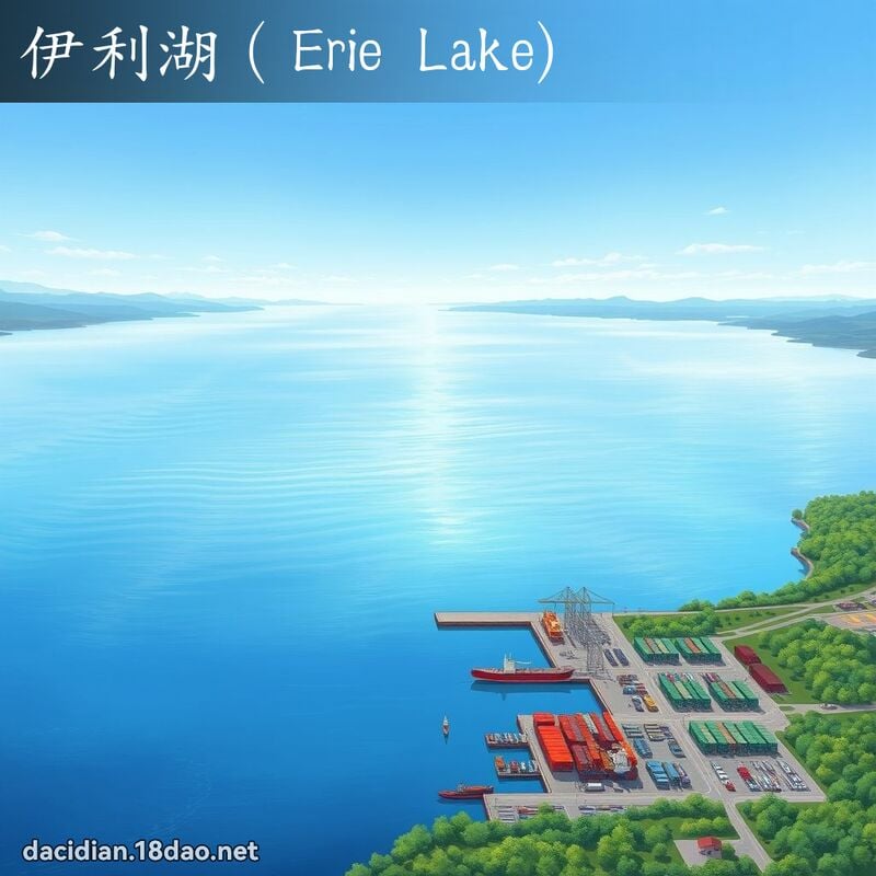 伊利湖（Erie Lake) - 國語大辭典配圖