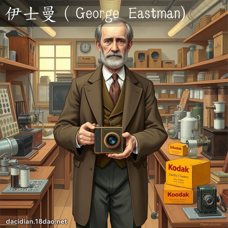 伊士曼（George Eastman) - 國語大辭典配圖