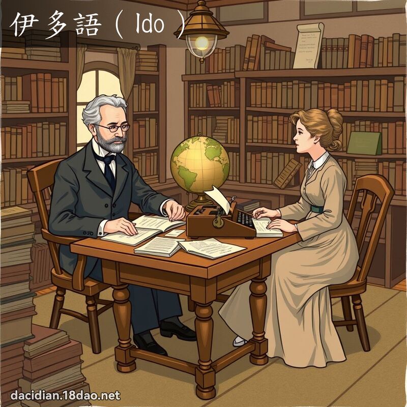 伊多语（Ido） - 国语大辞典配图