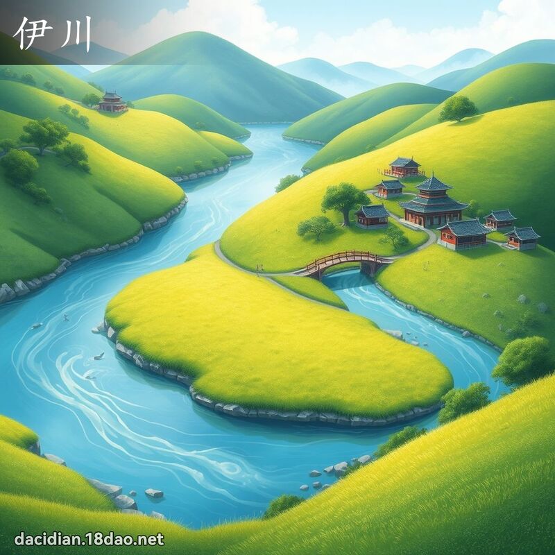 伊川 - 國語大辭典配圖